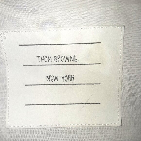RARE Thom Browne exposed placket logo shirt - Picture 4 of 8